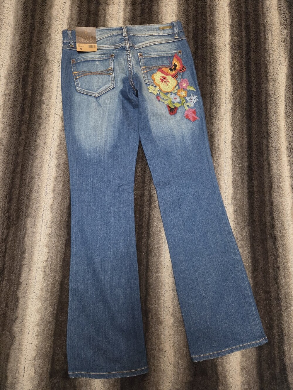 VINTAGE Y2K Low Rise Flared Jeans Size 9